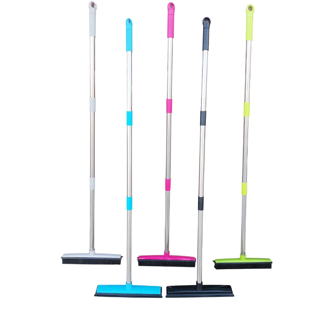 Pet Hair Rubber Broom